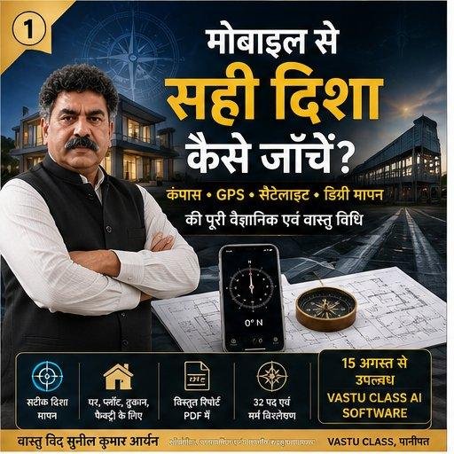 दिशा का महत्व - केवल उत्तर दिशा जानना पर्याप्त नहीं