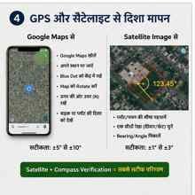 मोबाइल GPS और सैटेलाइट आधारित दिशा मापन