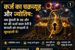 Read more about the article कर्ज का चक्रव्यूह और ज्योतिष: क्या कुंडली के ग्रह और घर की ऊर्जा वित्तीय संकट को प्रभावित कर सकते हैं?