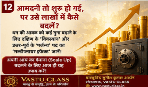 Read more about the article आमदनी तो शुरू हो गई, पर उसे लाखों में कैसे बदलें? जानिए वास्तु का यह ‘मल्टीप्लायर इफेक्ट’!