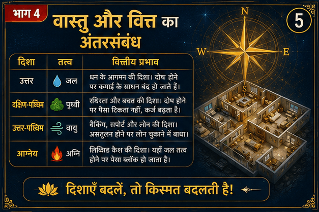 वास्तु और वित्त का अंतरसंबंध