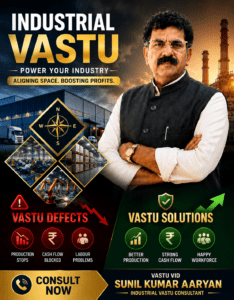 Read more about the article इंडस्ट्रियल वास्तु गाइड 2026: फैक्ट्री में उत्पादन, लेबर, मशीनरी और कैश-फ्लो संतुलन का व्यावहारिक एवं वैज्ञानिक विश्लेषण