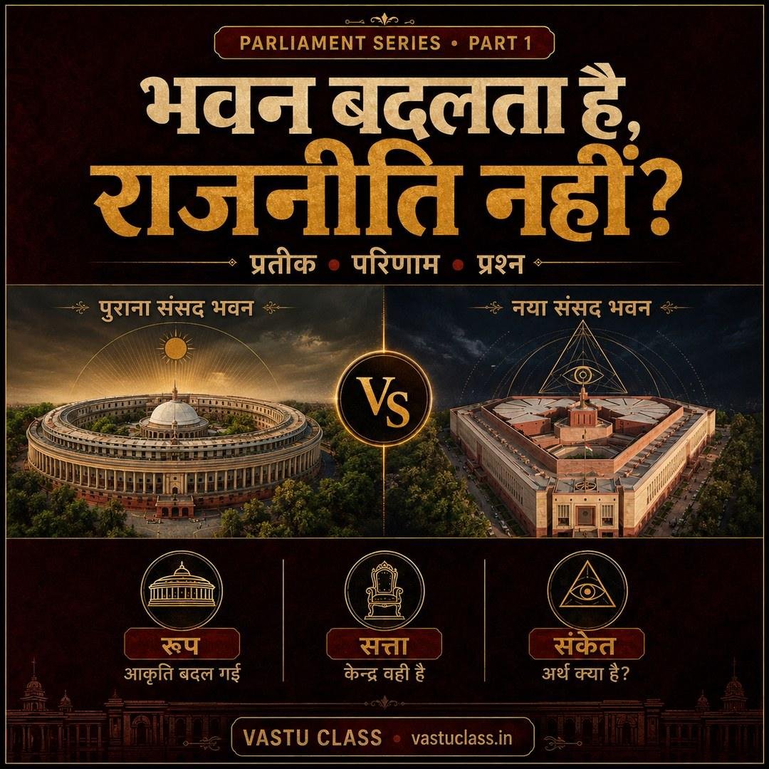 भवन बदलता है, राजनीति नहीं — पुराना और नया संसद भवन आमने-सामने, नीचे रूप, सत्ता और संकेत के तीन प्रश्न