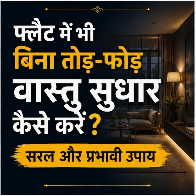 फ्लैट में बिना तोड़-फोड़ वास्तु सुधार कैसे करें