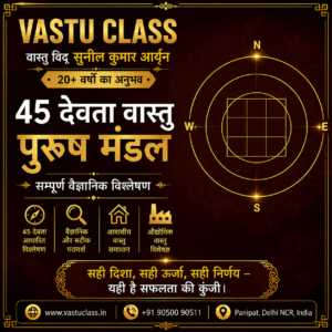 Read more about the article 45 देवता वास्तु पुरुष मंडल — सम्पूर्ण विश्लेषण