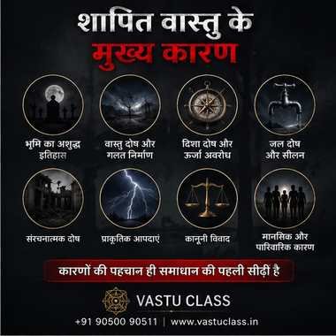 शापित वास्तु के मुख्य कारण