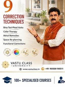 करेक्शन टेक्नीक वास्तु कोर्स लेवल 9 - Vastu Class