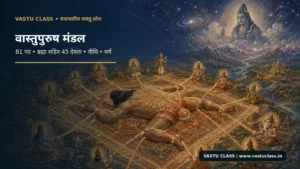 Read more about the article वास्तुपुरुष मंडल: 81 पद, 45 देवता, वीथि और मर्म का संपूर्ण विज्ञान